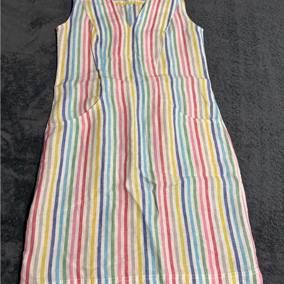 Boden Dresses & Skirts - Boden Striped Midi Dress in Multicolor